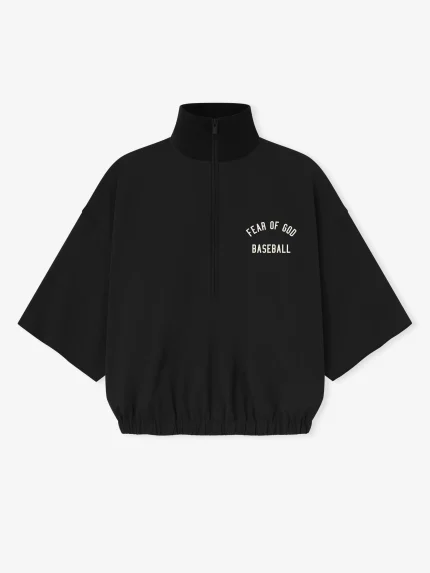 ESSENTIALS Fear of God MLB 3/4 Sleeve Half Zip Jacket