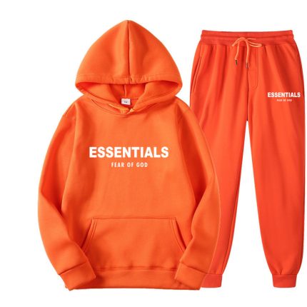 Essential Fear of God Orange Tracksuit