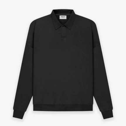 ESSENTIALS Fear of God Long Sleeve Polo Sweatshirt
