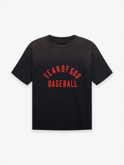 Fear of God Baseball Essentials Tee – Black