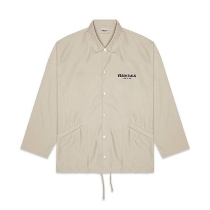 Essentials Fear of God Coach Jacket Olive