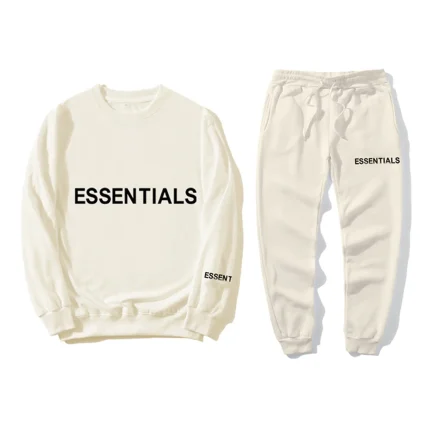 Essentials Spring Tracksuits – Cream