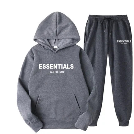Essentials Fear of God Tracksuit Dark Grey
